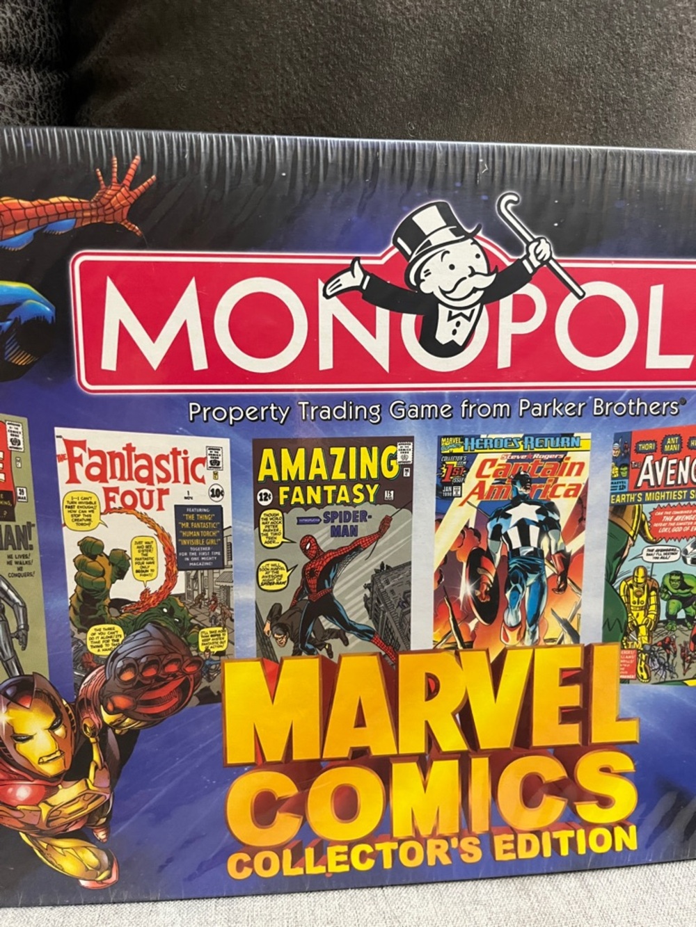 Marvel Comics Collector's Edition Monopoly Board Game 1999 NWT - Picture 4 of 13